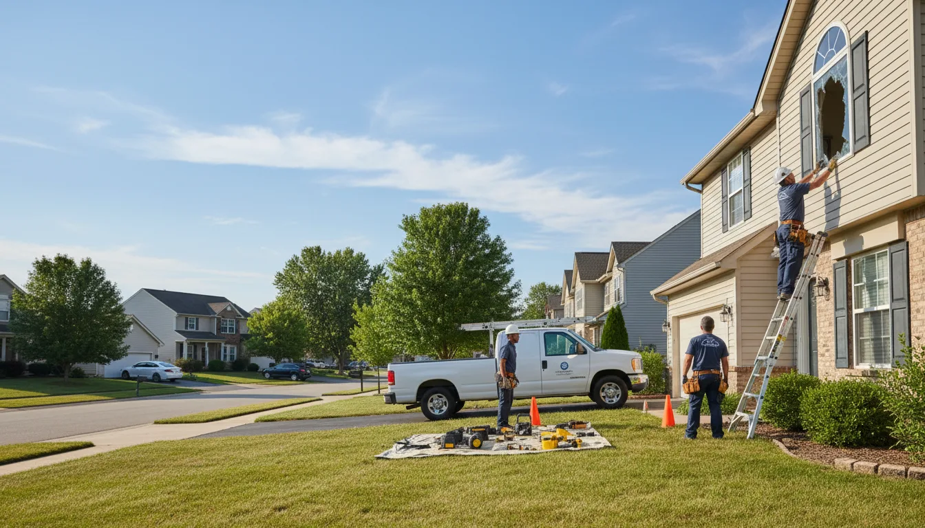 Expert window installer providing residential service in Hye, TX